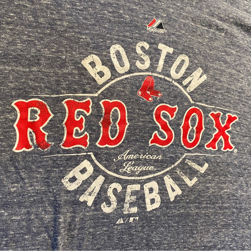 Boston Red Sox jersey women’s XL with 2 Red Sox Nation stickers
